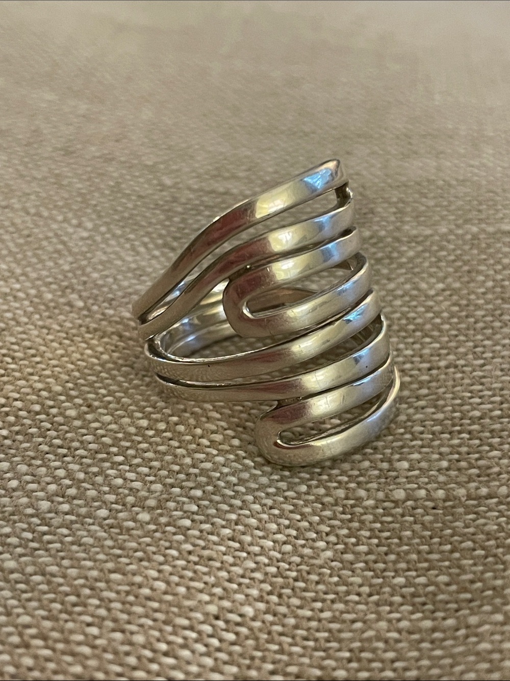Sterling Silpada Modern Maze Ring